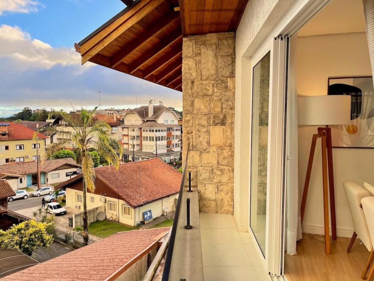 Apartamentos Solar Da Garibaldi Centro By Achei Gramado Bagian luar foto