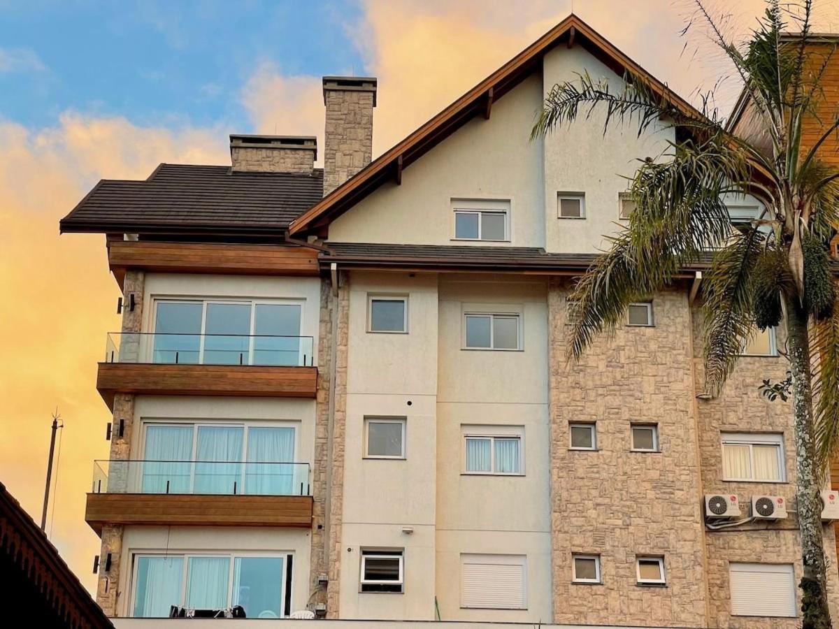 Apartamentos Solar Da Garibaldi Centro By Achei Gramado Bagian luar foto