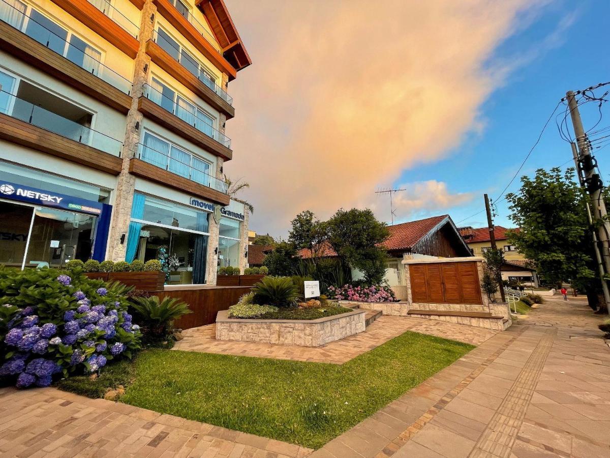 Apartamentos Solar Da Garibaldi Centro By Achei Gramado Bagian luar foto